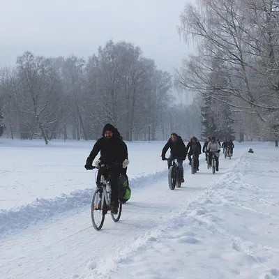 Tallinn Winter Bike Tour with Cafe Stop