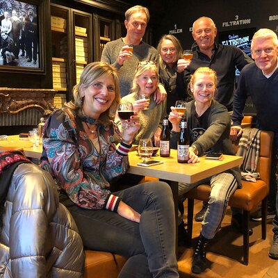 Private: Discover Bruges beers & brewery with chocolate pairing by a young local