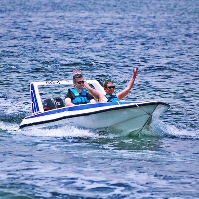 Drive Best Speedboat in Laguna Nichupte Cancún Jungle Tour