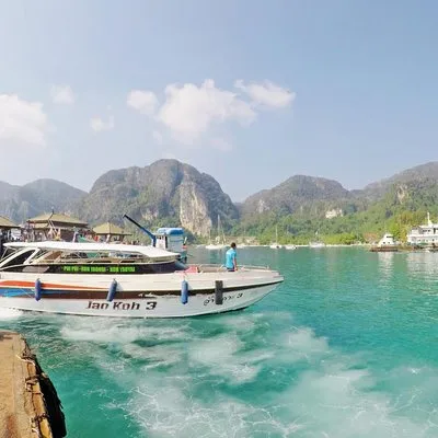 Koh Phi Phi to Railay Beach by Koh Yao Sun Smile Speed Boat