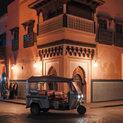 Tuk Tuk Marrakech Night Tour with Pickup