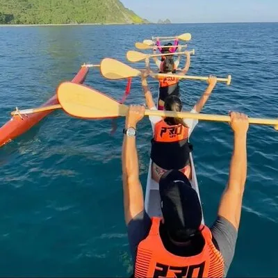 Hawaiian Canoeing in Noronha