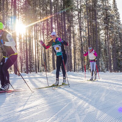 Guided Cross Country Skiing at Lake Tahoe