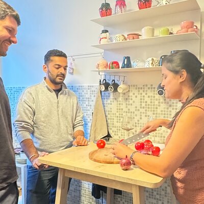 Private Authentic Indian Cooking Class in Antwerp with Aastha