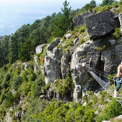 Private Climbing Experience Via ferrata Senda do Santo