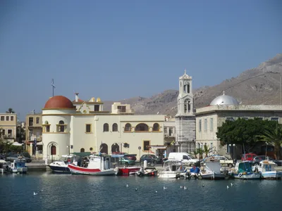 Kos 7.5-Hour 3 Island Boat Cruise to Kalymnos, Platy and Pserimos with Personalized Audio Guide