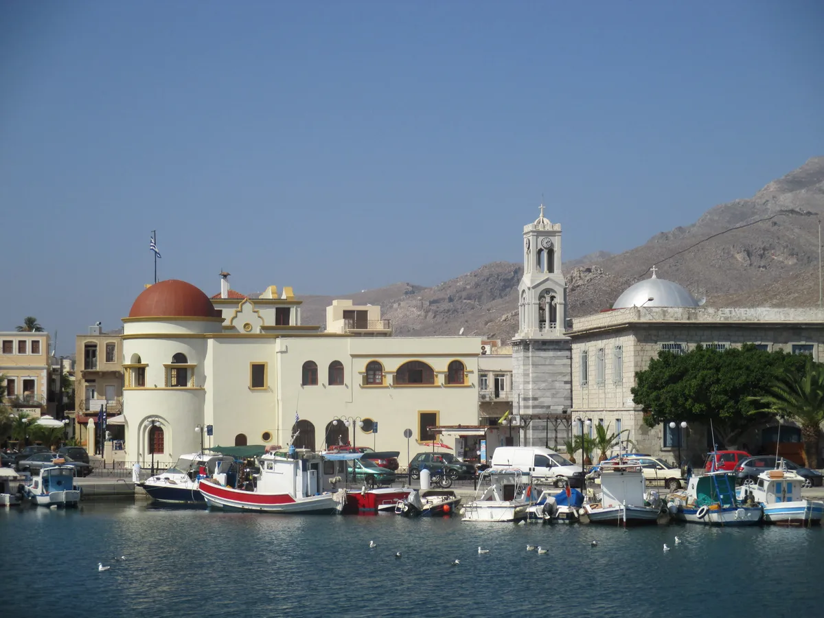 Kos 7.5-Hour 3 Island Boat Cruise to Kalymnos, Platy and Pserimos with Personalized Audio Guide