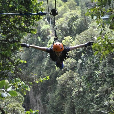 Zipline in Holy Water Baths