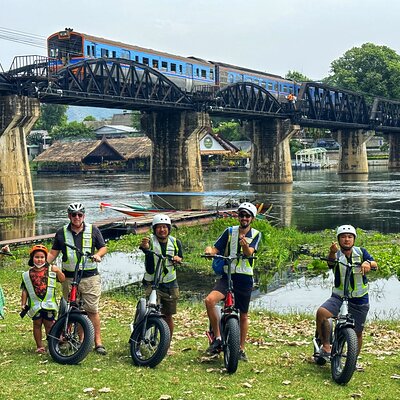 E-Scooter Tour in Kanchanaburi