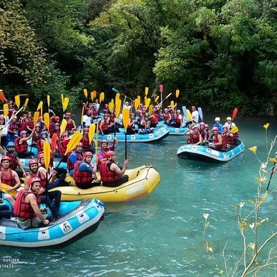 River rafting at Voidomatis River !! Zagori area