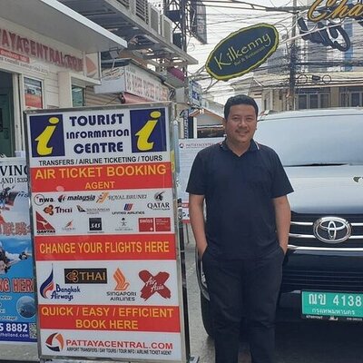 Pattaya to Suvarnabhumi Airport 24 Hour Private Transfer Service