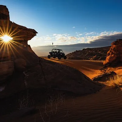 Greater Zion: Sunset UTV Tour at Sand Hollow