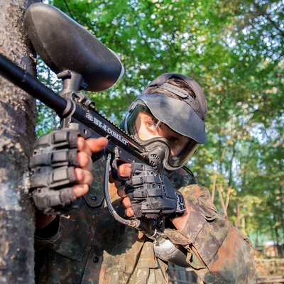 Krakow: Outdoor Paintball with Hotel Transfers