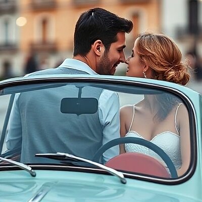 Rome Private Tour with Vintage Car