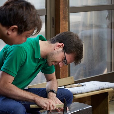 Tin Plate Making Experience in Toyama
