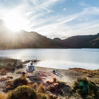 Heli-Picnic Alpine Lake Kahurangi National Park
