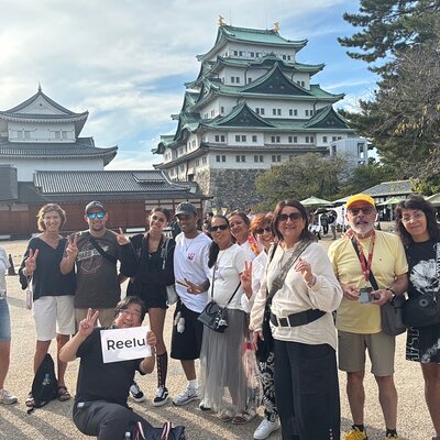 Nagoya Castle and Local Flavor Samurai Tales and Street Food Walk