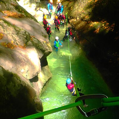 Canyoning Grenoble: the Furon canyon