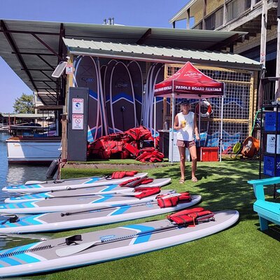 1 Hour Paddle Board Rental on Lake Austin Per Person