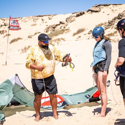 Beginner Kitesurfing Adventure in Dakhla with Level 3 Instructor