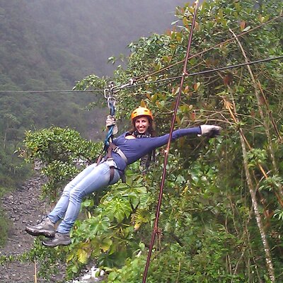 Canopy Ziplining in Puntzan Adventure Park