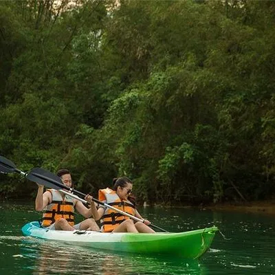 Kayaking On The Beautiful River