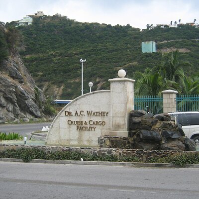 Roundtrip transfer from SXM Airport to Dr AC Wathey Cruise Port