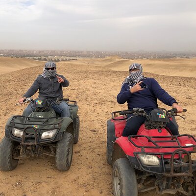 Giza Pyramids Tour Quad Bike and Camel Ride