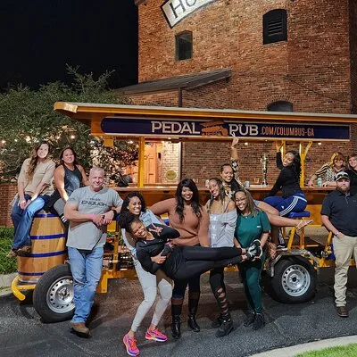 Small Group Pedal Pub Shared Tour in Uptown Columbus