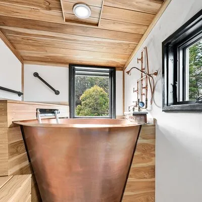 Asheville Spa Escape Salt Sauna, Steam and Copper Soak Experience