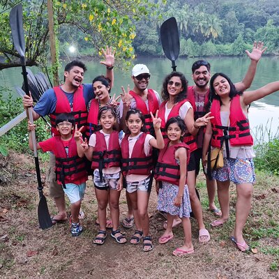 Premium Guided Kayak Tours in the Pristine River Chapora.