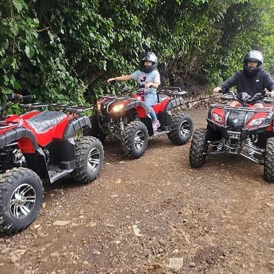 Guided ATV Tour Laguna Verde de Apaneca in El Salvador