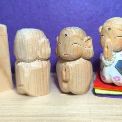 Jizo Wood Carving Experience in Kawagoe