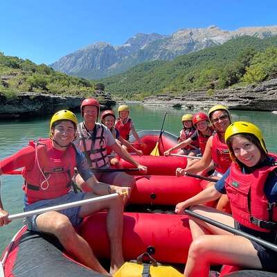 Rafting Tour in Vjosa River, Permet