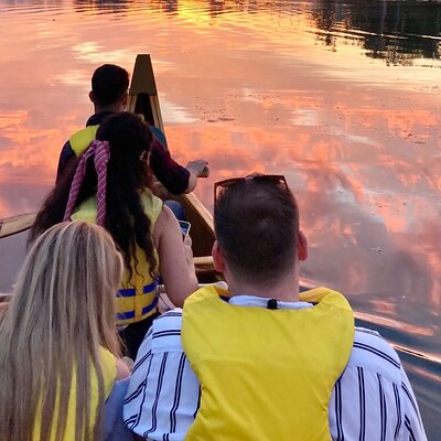 Sunset Canoe Tour of the Toronto Islands