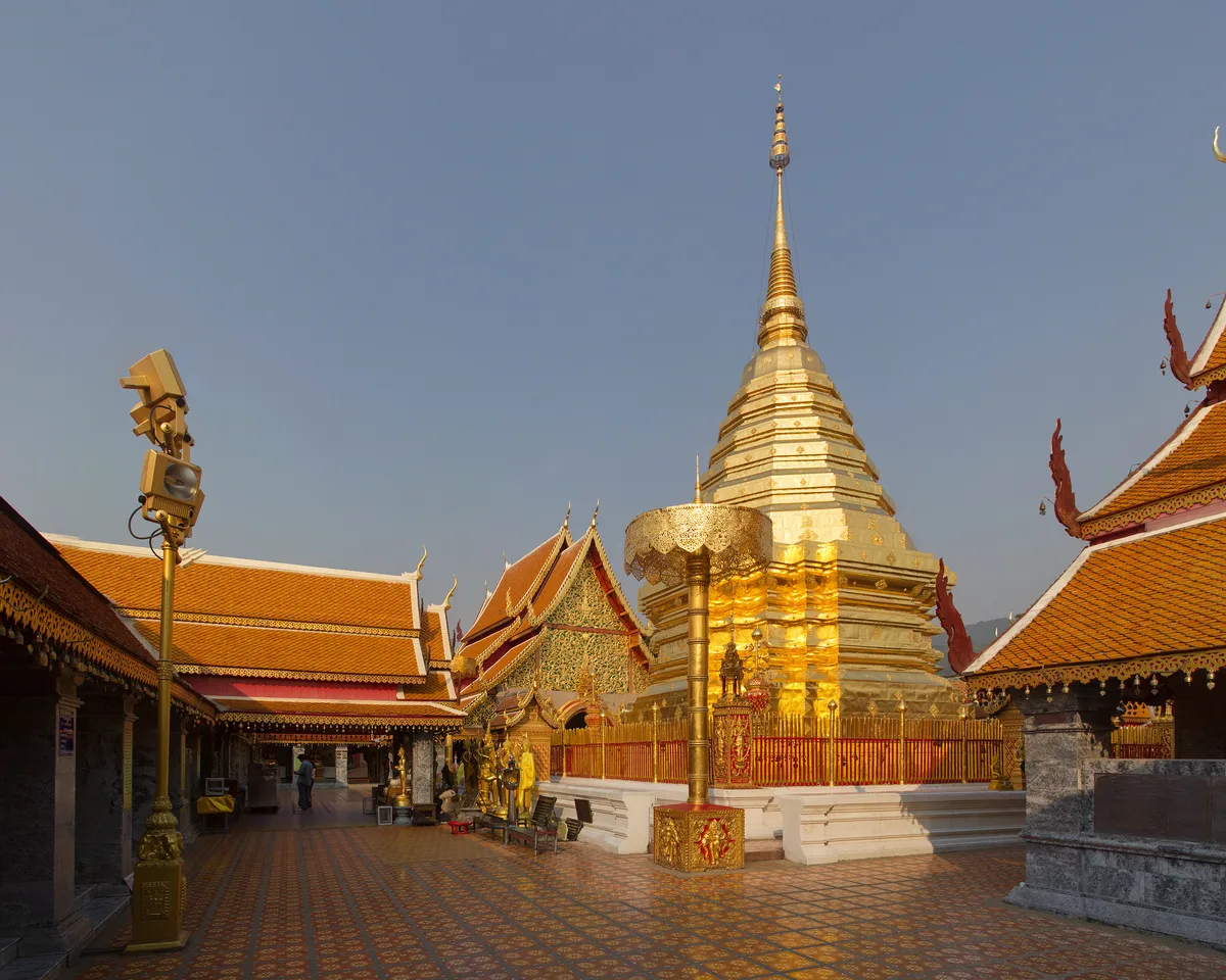 Wat Phra That Doi Suthep Spiritual Sunrise Tour with Ex-monk Guide in Chiang Mai