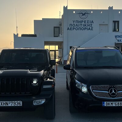 Private Transfers in Naxos via interport, inter-airport and hotel