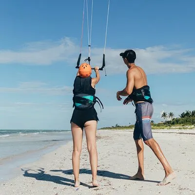 Private Kiteboarding Lessons in El Cuyo