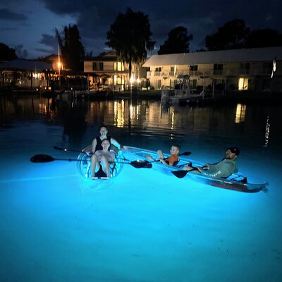 Clear Kayak Three Sisters Springs Sunset and Glow Tour