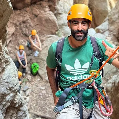 Family Adventure From Athens Canyoning at Pisia Canyon