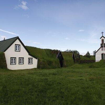 Guided Historical Turf Farm Tour at Keldur