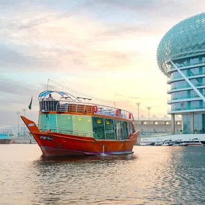 Scenic Yas Island Dhow Cruise Through Abu Dhabi Waters