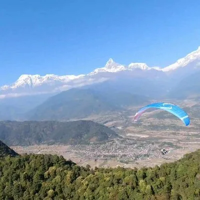 Paragliding in Pokhara