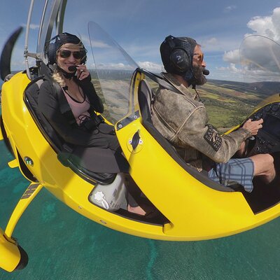 Hawaii Private Gyroplane Flights Over Oahu’s North Shore