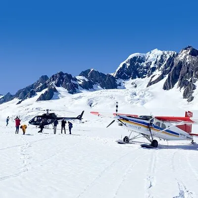 45-Minute Mount Cook Ski Plane and Helicopter Combo Tour