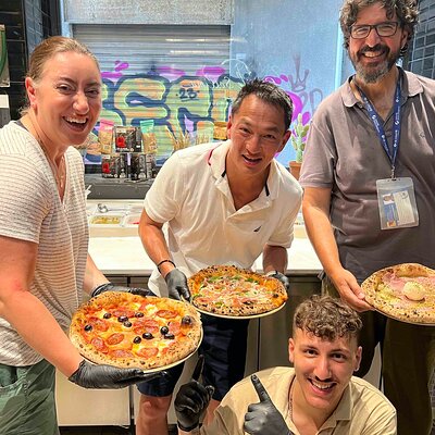 Pizza cooking class in real Pizzeria with Pizza chef & Tour guide