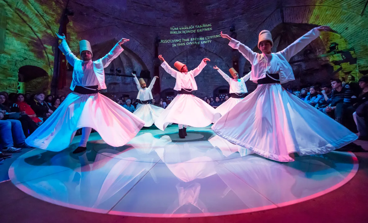 Istanbul Hodjapasha Whirling Dervishes Show and Exhibition