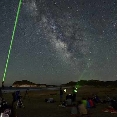 Watch the cosmos DE from the coast of Menorca