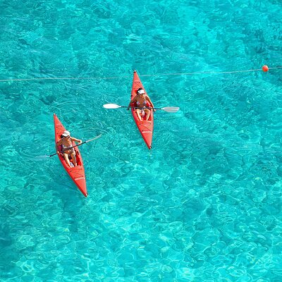 Kayak Rental Adventure in Watersports Santorini