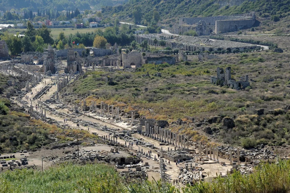 Perge, Aspendos, Side and Manavgat Waterfall Full-Day Tour in Antalya